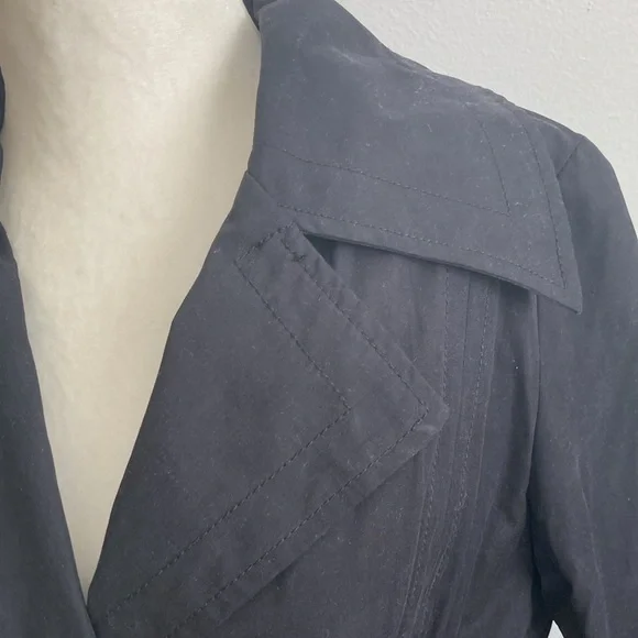 JouJou Black Belted Coat - Picture 7 of 10